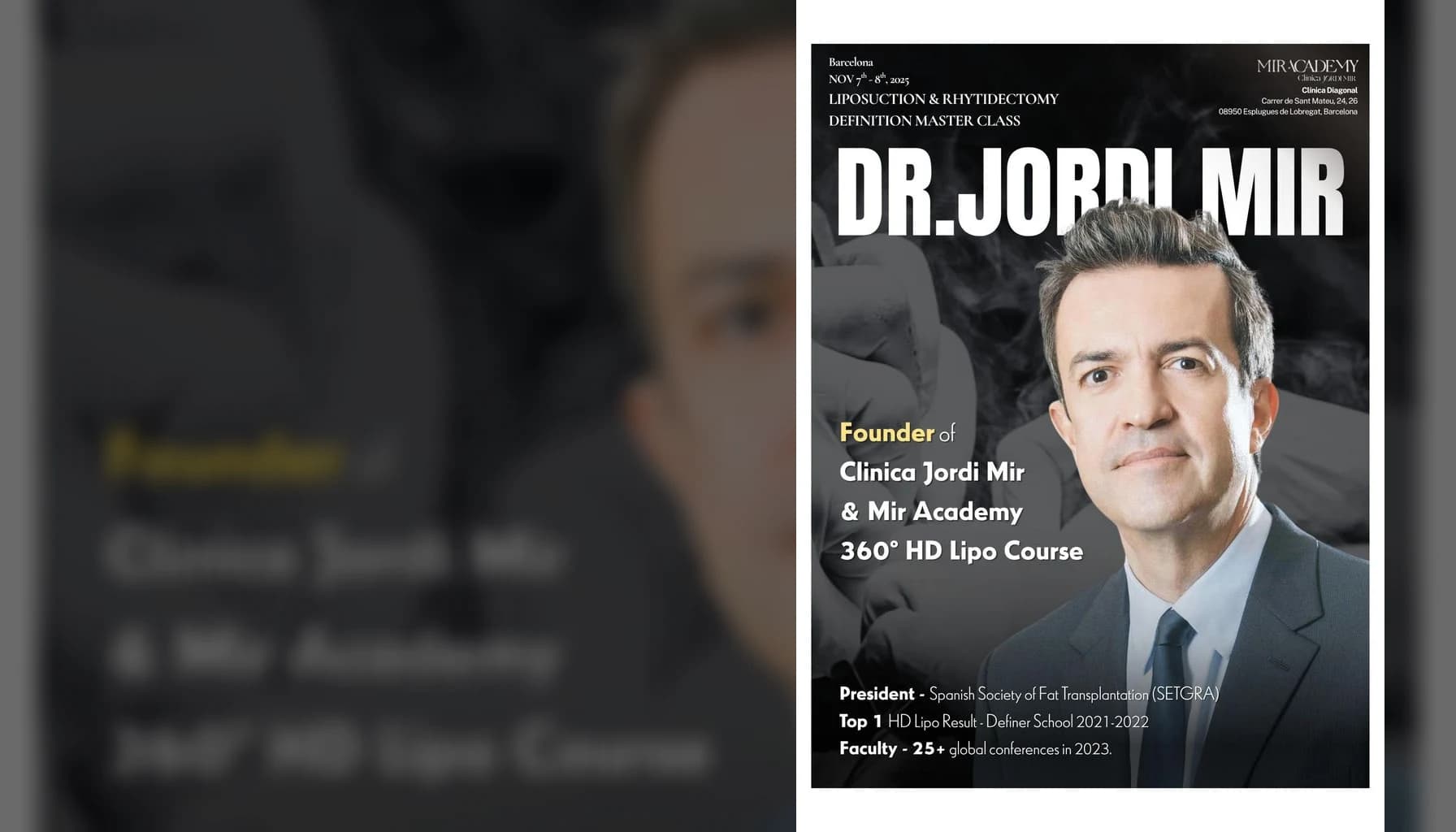 Dr Mir: body contouring, liposuction planning and surgical safety