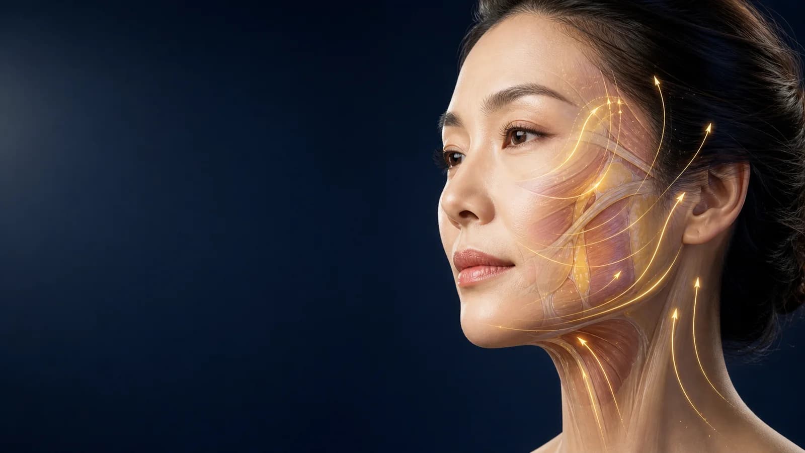 Concept illustration for the RASAxVietCan minimally invasive facial rejuvenation lecture